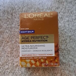 L'Oreal Age Perfect Hydra-Nutrition Night Balm with Gold Lid